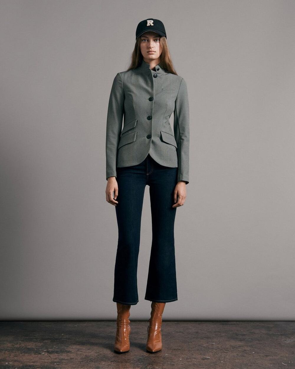 Rag & Bone Slade Cotton Plaid Blazer - 6